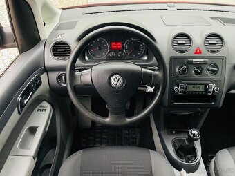 Volkswagen Caddy 1.6i 75KW MANUÁL TAŽNÉ PĚKNÝ STAV - 14