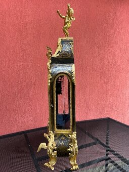 Velké 98 cm hodiny bule 18 století. - 14