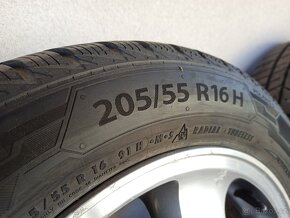 ALU disky kola ráfky TOYOTA R16 5x114,3 | zimní pneu - 14