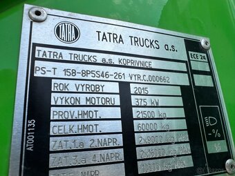 TATRA T 158 PHOENIX 10X8 2015 VIN 662 - 14