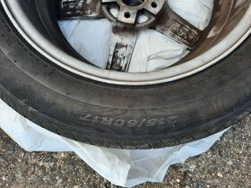 Hliníkové ráfky a letní pneumatiky značky Nexen 215/60R17 - 14