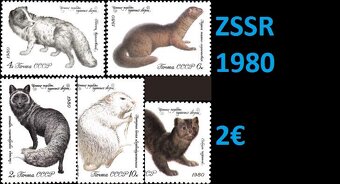 Kompletné série - nepečiatkované (Fauna) - 14