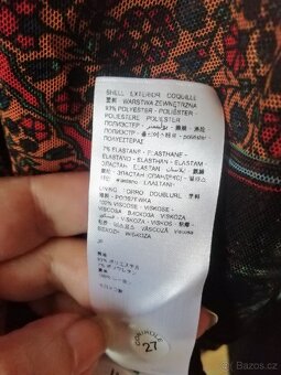 Znač.překrásné šifon.šaty nové s volány,Desigual, Xxl, menší - 14