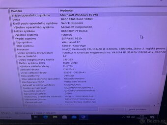 Fujitsu pc stolni plne funkcni - 14