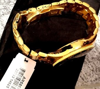 Pánské hodinky Armani Gold Stainless - 14