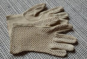 Retro vintage dámské rukavičky vel. S, 49 Kč za kus - 14