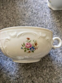 hrnek hrneček porcelán starý porcelán hrnek podšálek koflík - 14