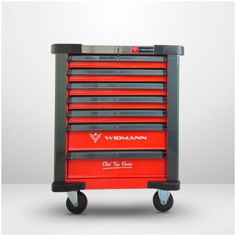 DÍLENSKÁ SKŘÍŇ S NÁŘADÍM 272 KS – WIDMANN STEEL TOP 7/7 ZÁSU - 14