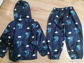 Nový nepromokavý zateplený DINO na set )navy), 92/98 - 14