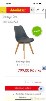 Jídelní židle 4x - 14