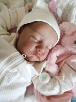 Krásná reborn holčička z kitu Levi - 14