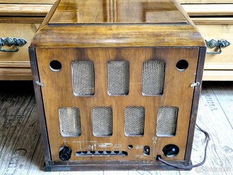 Rádio Mikrofona MK 306 Superdual Luxus, 1935-36 - 14