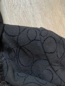 Černy, zimní kabat - 14