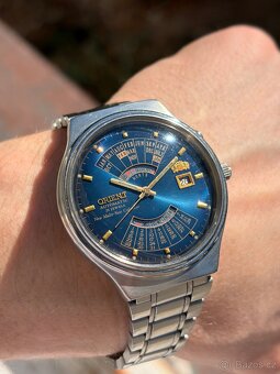 Hodinky Orient Vecny kalendar / modry ciselnik - 14
