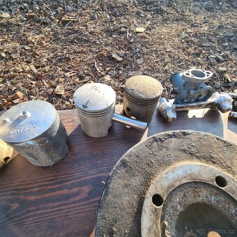 Soutěžní motor jawa EVROPAN 575 díly - jawa 350 jednoválec - 14