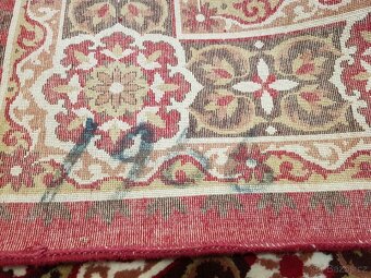 starý mongolský koberec 1966, jemně tkaný 300x200 - 14