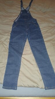Laclové jeansové kalhoty - 14
