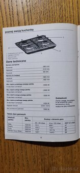 Plynová vestavěná varná deska - 14