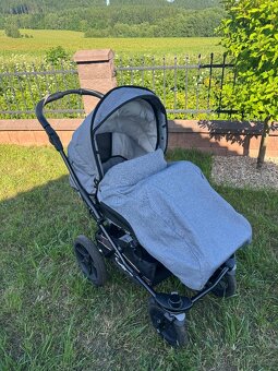 Emmaljunga kočárek set -šedo-hnědá - 14