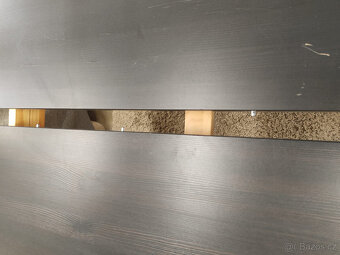 Ikea STORNÄS dřevěný rozkládací stůl hnědočerný - 14