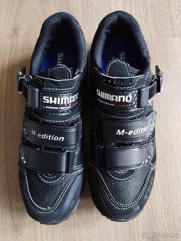 Cyklo speciály kožené boty Shimano vel 40 s kufry - 14