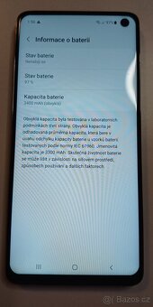 Prodám mobil Samsung Galaxy S10, 8GB/128GB, stav A - 14