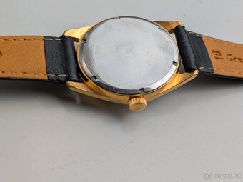 HODINKY PRIM 17 JEWELS - ZLACENÉ.-  TOP STAV - 14