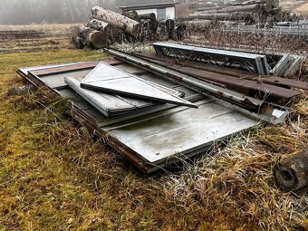 garáž plechová 5x3m - 14