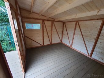 Záhradní dřevený domek doprava zdarma - 14