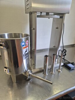 ELEKTRICKÁ PLNIČKA KLOBÁS 15 L dělo silná - 14