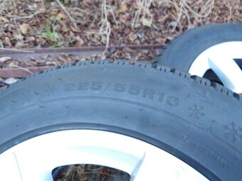 225/55 R16 5x112, MERCEDES (ŠKODA, VW, AUDI) + DUNLOP PNEU - 14