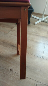 Jídelní stůl - rozkládací + 4 ks židle Ikea Kautsby - 14