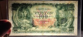 100 K. ČSR 1931 PŘETISK SS, VELMI VZÁCNÁ - 14