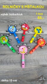 Dřevěné montessori hračky - VÝPRODEJ - 14