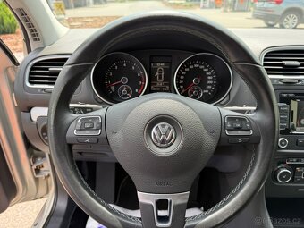 ► VW GOLF VI 1,6 MPI BEN/LPG - 75 kW, AUTOM. PARKOVÁNÍ ◄ - 14