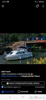 Kajutová loď Viking 22 6,7x2,4m   motor150mth  vozík  2,7t - 14