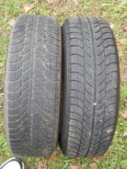 2xObutá zimní kola ŠKODA RAPID 15tky ET 38 185/60 R15  2x5,5 - 14