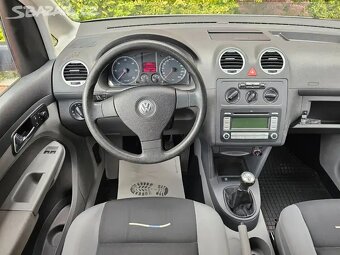 VW Caddy 1.9TDI 77kW,DPH,klima,1.Maj.tažné,výhřevy - 14