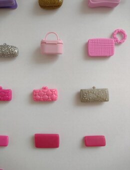 Kabelky, psaníčka, peněženka, diář pro panenky - 14