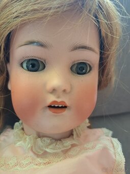 Starožitná panenka s porcelánou hlavičkou - 14