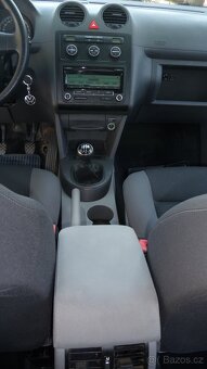 VW CADDY 2.0i benz + CNG, orig. tovární výroba - 14