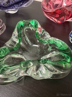 Hutní sklo - popelníky - 14