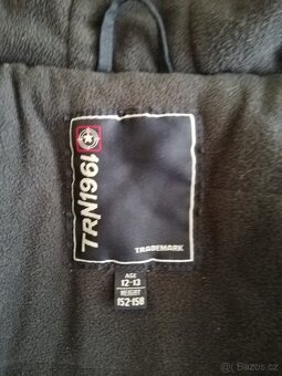 zimní chlapecká tm. modrá bunda 12/13 let - 14