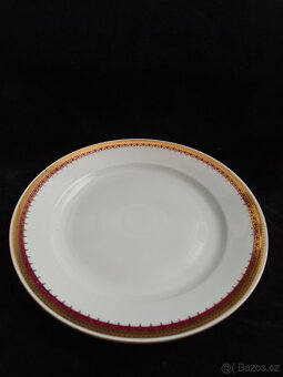 porcelánový tác talíř servírovací více kusů - 14