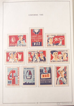 Album 363 zápalkových nálepek Slovensko 1961–1963 - 14