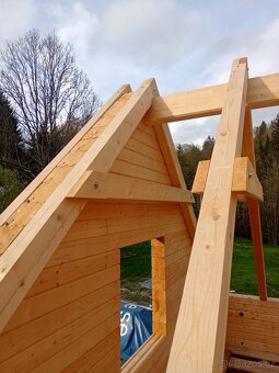 Dřevěnice z lepených hranolů - 14