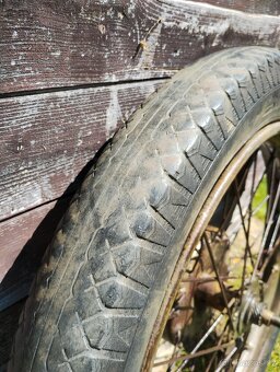 Kolo na wehrmacht motocykl DKV 350 nd v pískové barvě - 14