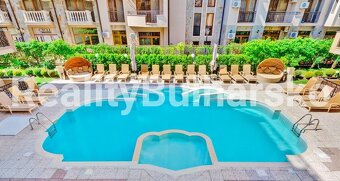 studio (1+kk) o výměře 37 m² s balkonem s výhledem na bazén - 14