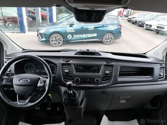 Ford Transit Custom 2.0TDCi,96kW,6míst,klima,tažné - 14