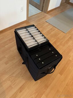 Profesionální 2ks kufry Techgal a 22 kazet na brýle NOVÉ - 14